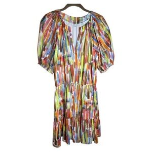 Willa Story | Dresses | Willa Story Rachel Abstract Tie Waist Dress ...